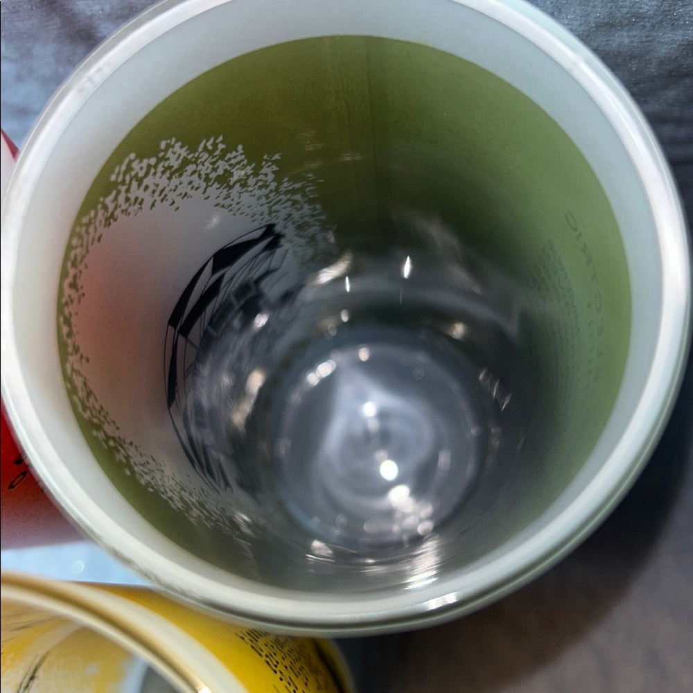 1962 Seattle World's Fair Frosted Glass Set of 3 Tumblers Red Green Yellow - Picture 11 of 15